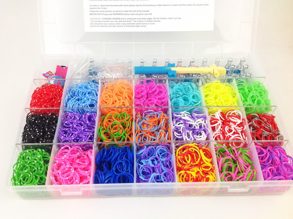 Buy DIY an Ultimate 4200 Pieces Rubber Band Bracelet Maker